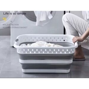 Collapsible Laundry Basket 4.2 Gallon 21in X 15.25in